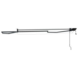 Cadre de store rétractable électrique Anthracite 3,5 x 2 m 532878532878