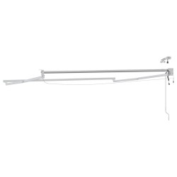 Cadre de store rétractable électrique Blanc 3 x 2 m Aluminium 532881532881