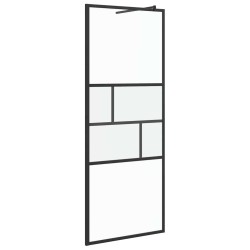 Mur de Douche à L'Italienne Noir 80 x 195 x 0.5 cm 532882532882