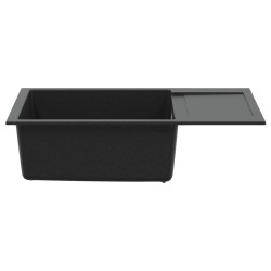 Évier Noir 780 x 500 mm 80% Quartz et 20% Résine 532885532885