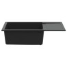 Évier Noir 780 x 500 mm 80% Quartz et 20% Résine 532885532885