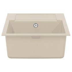 Évier Beige 780 x 500 mm 80% Quartz et 20% Résine 532887532887