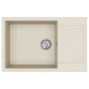 Évier Beige 780 x 500 mm 80% Quartz et 20% Résine 532887532887