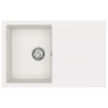 Évier Blanc 780 x 500 mm 80% Quartz et 20% Résine 532888532888