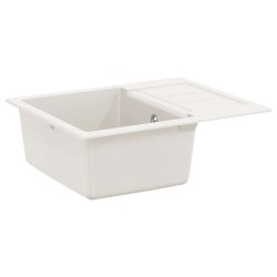 Évier Blanc 620 x 500 mm 80% Quartz et 20% Résine 532890532890