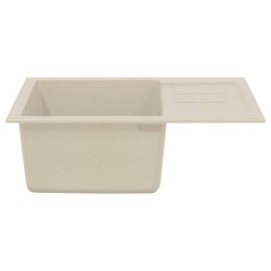 Évier Beige 620 x 500 mm 80% Quartz et 20% Résine 532891532891