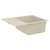 Évier Beige 620 x 500 mm 80% Quartz et 20% Résine 532891532891