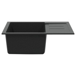 Évier Noir 620 x 500 mm 80% Quartz et 20% Résine 532905532905