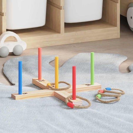 Set de jeu de lancer d'anneaux Multicolore 41 x 41 x 16 cm 532906532906