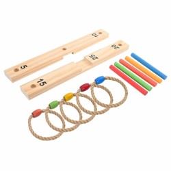 Set de jeu de lancer d'anneaux Multicolore 41 x 41 x 16 cm 532906532906