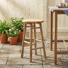 Tabouret de Jardin Naturel Ø 38 x 68 cm Bambou 532911532911