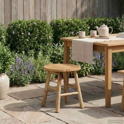 Tabouret de Jardin Marron Clair Ø 38 x 42 cm Bambou 532912532912