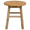 Tabouret de Jardin Marron Clair Ø 38 x 42 cm Bambou 532912532912