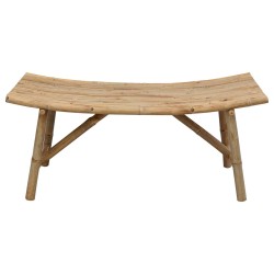 Banc de jardin Naturel 110 x 45 x 50 cm Bambou 532913532913