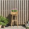 Jardinière avec support Naturel 50 x 38 x 114 cm Bambou 532914532914
