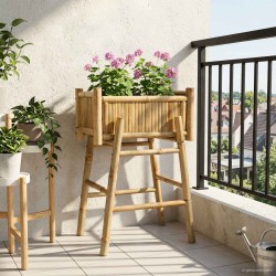 Jardinière avec support Naturel 50 x 38 x 74 cm Bambou 532915532915