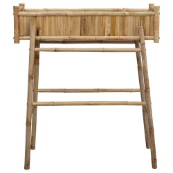 Jardinière avec support Naturel 100 x 38 x 114 cm Bambou 532916532916