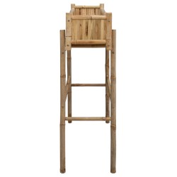 Jardinière avec support Naturel 100 x 38 x 114 cm Bambou 532916532916