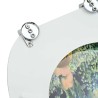 Siège de toilette à fermeture douce Bleu profond de mer 532917532917
