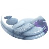 Siège de toilette à fermeture douce Gris 44 x 38 cm Panneau MDF 532921532921