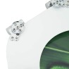 Siège de toilette à fermeture douce Goutte verte 44 x 38 cm 532928532928
