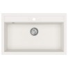 Évier Blanc 795 x 505 mm Granite 532929532929