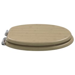 Siège de toilette à fermeture douce Couleur bambou clair 532935532935