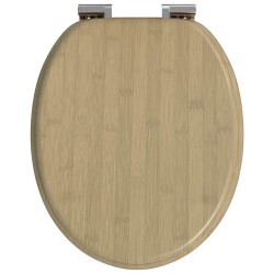 Siège de toilette à fermeture douce Couleur bambou clair 532935532935