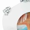 Siège de toilette à fermeture douce Coquillage de mer 532939532939