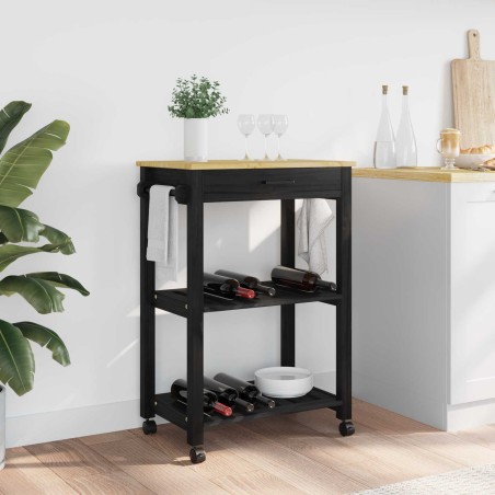 Chariot de cuisine MONZA Noir 60 x 40 x 88,5 cm 532940532940