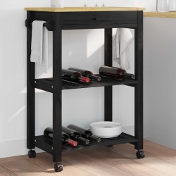 Chariot de cuisine MONZA Noir 60 x 40 x 88,5 cm 532940532940