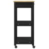 Chariot de cuisine MONZA Noir 60 x 40 x 88,5 cm 532940532940