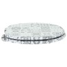 Siège de toilette à fermeture douce Porcelaine bleue et blanche 532941532941