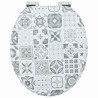Siège de toilette à fermeture douce Porcelaine bleue et blanche 532941532941