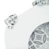 Siège de toilette à fermeture douce Porcelaine bleue et blanche 532941532941
