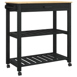Chariot de cuisine MONZA Noir 84 x 40 x 88,5 cm 532943532943