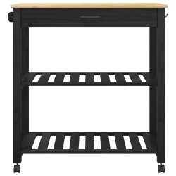 Chariot de cuisine MONZA Noir 84 x 40 x 88,5 cm 532943532943
