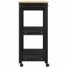 Chariot de cuisine MONZA Noir 84 x 40 x 88,5 cm 532943532943