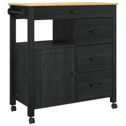 Chariot de cuisine MONZA Noir 84 x 40 x 88,5 cm 532944532944