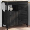 Chariot de cuisine MONZA Noir 84 x 40 x 88,5 cm 532944532944