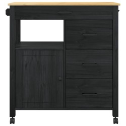 Chariot de cuisine MONZA Noir 84 x 40 x 88,5 cm 532944532944
