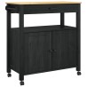 Chariot de cuisine MONZA Noir 84 x 40 x 88,5 cm 532945532945