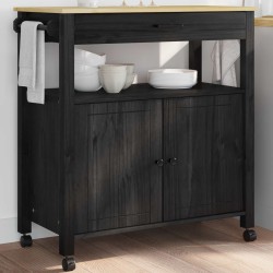 Chariot de cuisine MONZA Noir 84 x 40 x 88,5 cm 532945532945