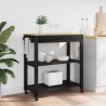 Chariot de cuisine MONZA Noir 84 x 40 x 88,5 cm 532946532946
