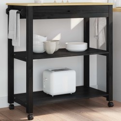 Chariot de cuisine MONZA Noir 84 x 40 x 88,5 cm 532946532946