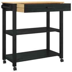 Chariot de cuisine MONZA Noir 84 x 40 x 88,5 cm 532946532946