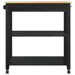 Chariot de cuisine MONZA Noir 84 x 40 x 88,5 cm 532946532946