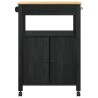 Chariot de cuisine MONZA Noir 60 x 40 x 88,5 cm 532947532947