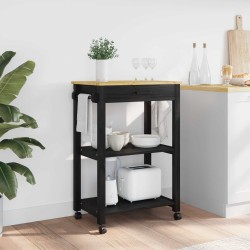 Chariot de cuisine MONZA Noir 60 x 40 x 88,5 cm 532949532949