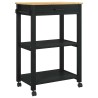 Chariot de cuisine MONZA Noir 60 x 40 x 88,5 cm 532949532949